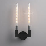 Cannel Double Wall Sconce 9"