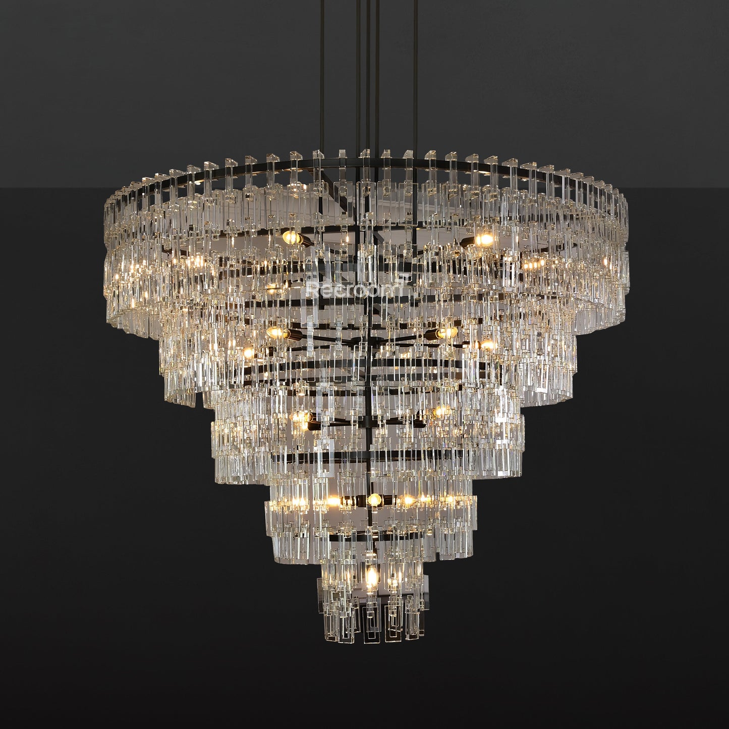 Marige Tiered Round Chandelier 36“ 48” 60“
