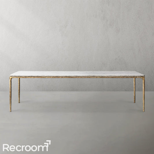 Thaddeo Marble Rectangular Dining Table