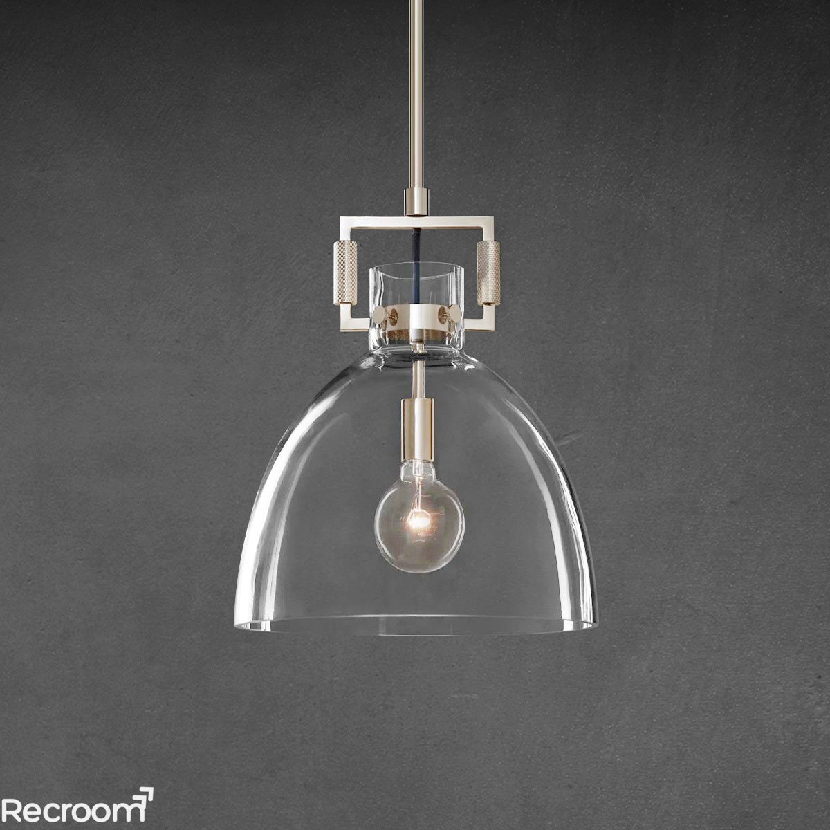 Machenist Glass Cloche Pendant 10" 14" 18"