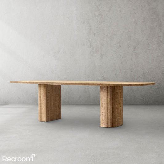 Muelho Rectangular Wood Dining Table