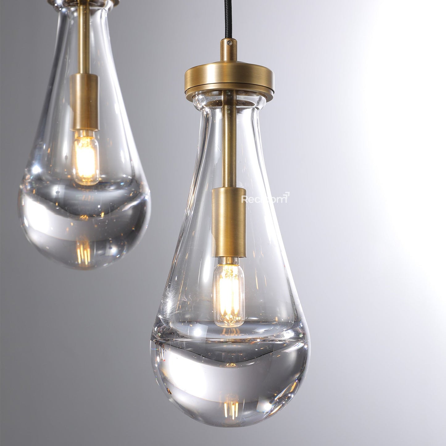 Raindrop Linear Chandelier 54"