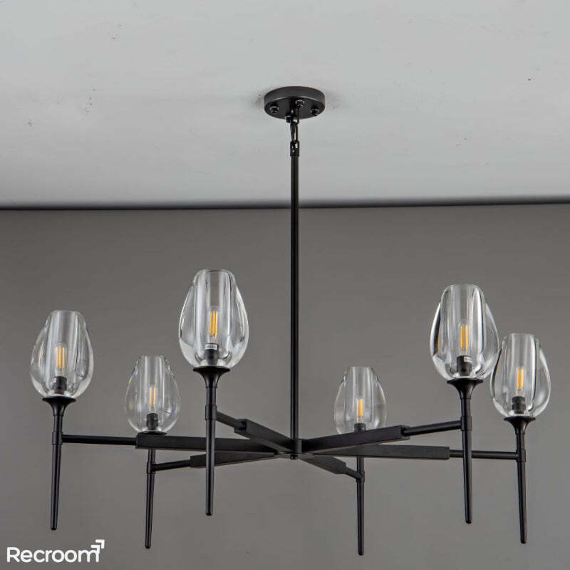 Tuilp Round Chandelier 42"