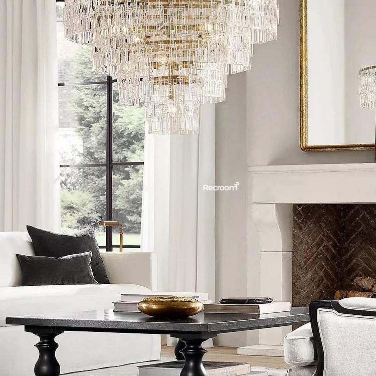 Marige Tiered Round Chandelier 36“ 48” 60“