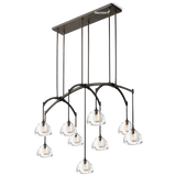 Hemisphero Linear Chandelier 54"