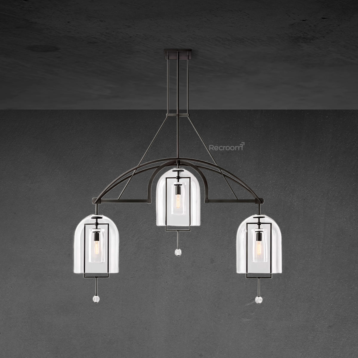 Fulcram Grand Linear Chandelier 61“ 73” 85“