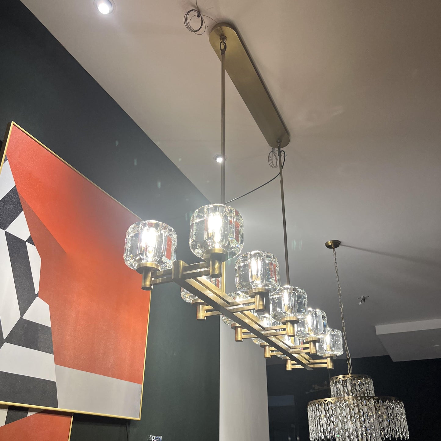 Demarat Linear Chandelier 54"