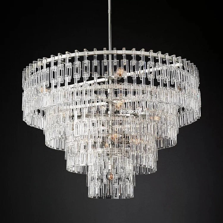 Marige Tiered Round Chandelier 36“ 48” 60“