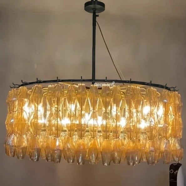 Chia Round Chandelier 37"