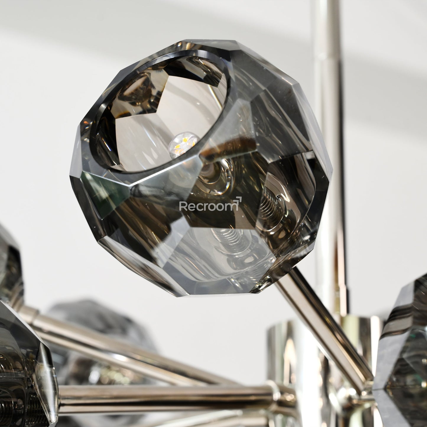 Boulew Crystal Glass Round Chandelier 24"