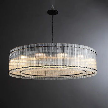 San Marcon Round Chandelier 22" 37" 48" 60"