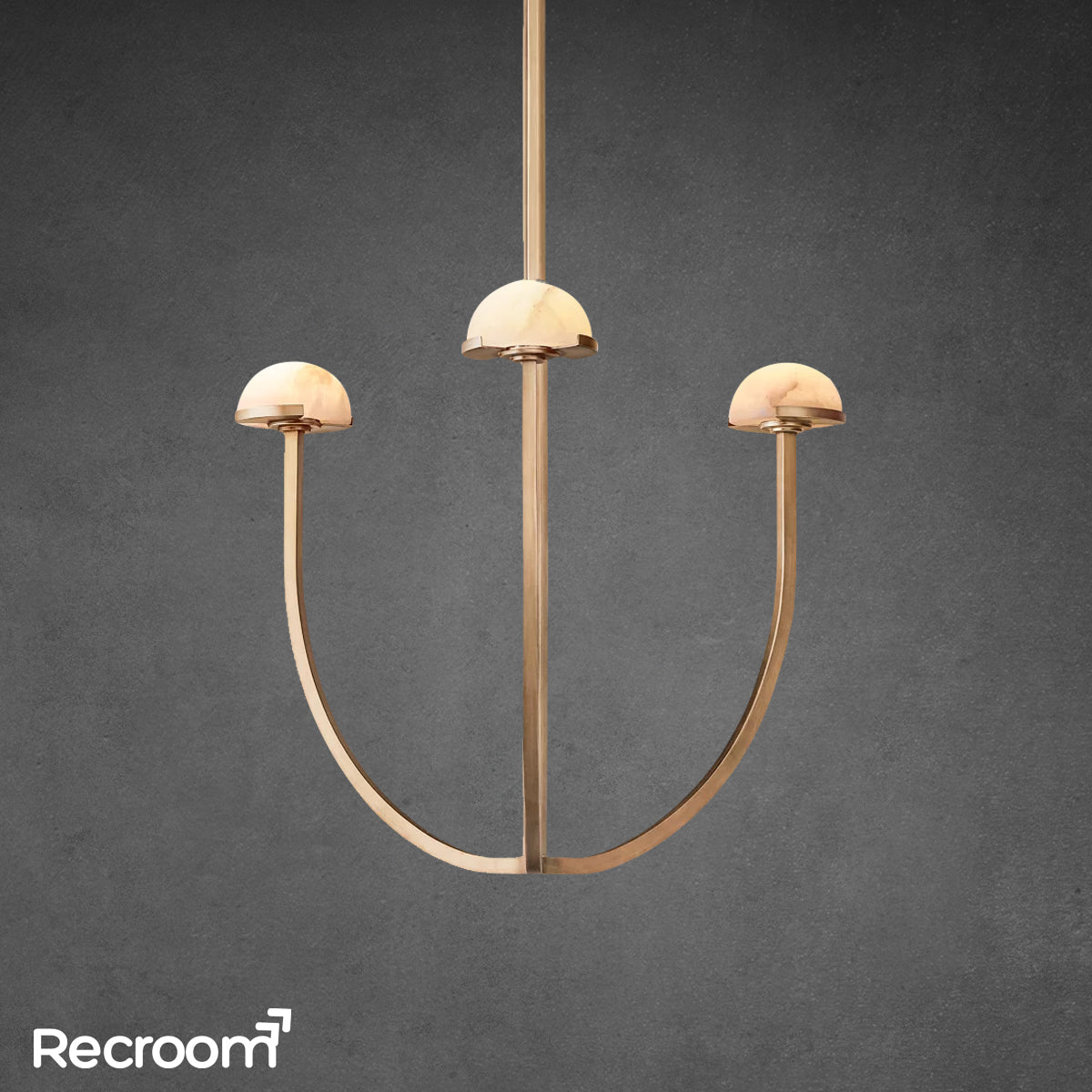 Pedra Round Chandelier 24"