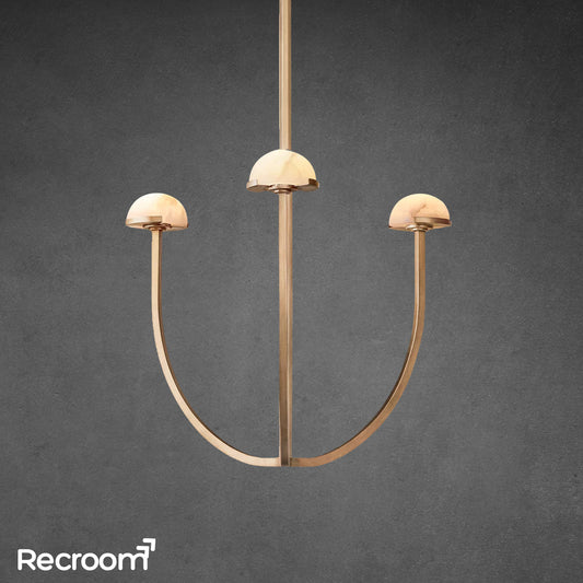 Pedra Round Chandelier 24"