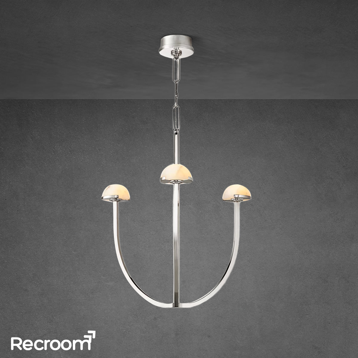 Pedra Round Chandelier 24"