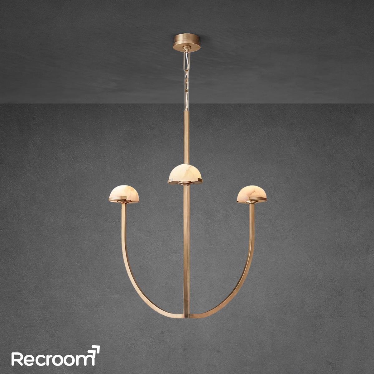 Pedra Round Chandelier 24"