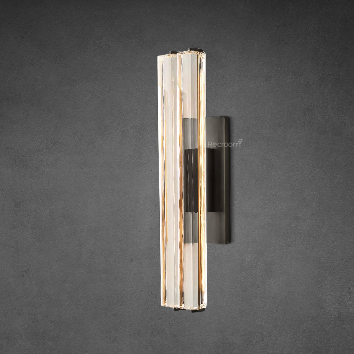 Auduben Crystal Double Sconce 15" 19" 25"