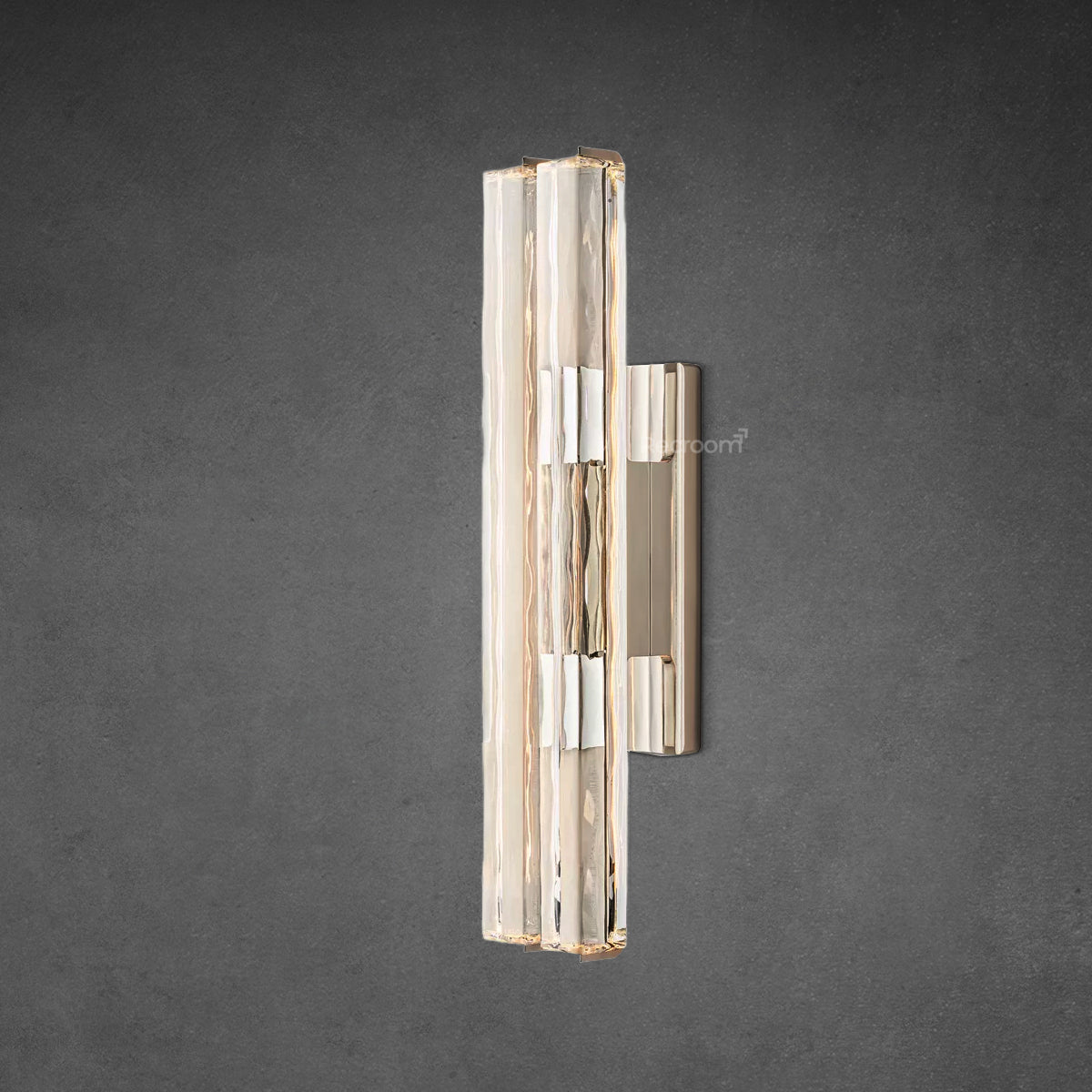 Auduben Crystal Double Sconce 15" 19" 25"