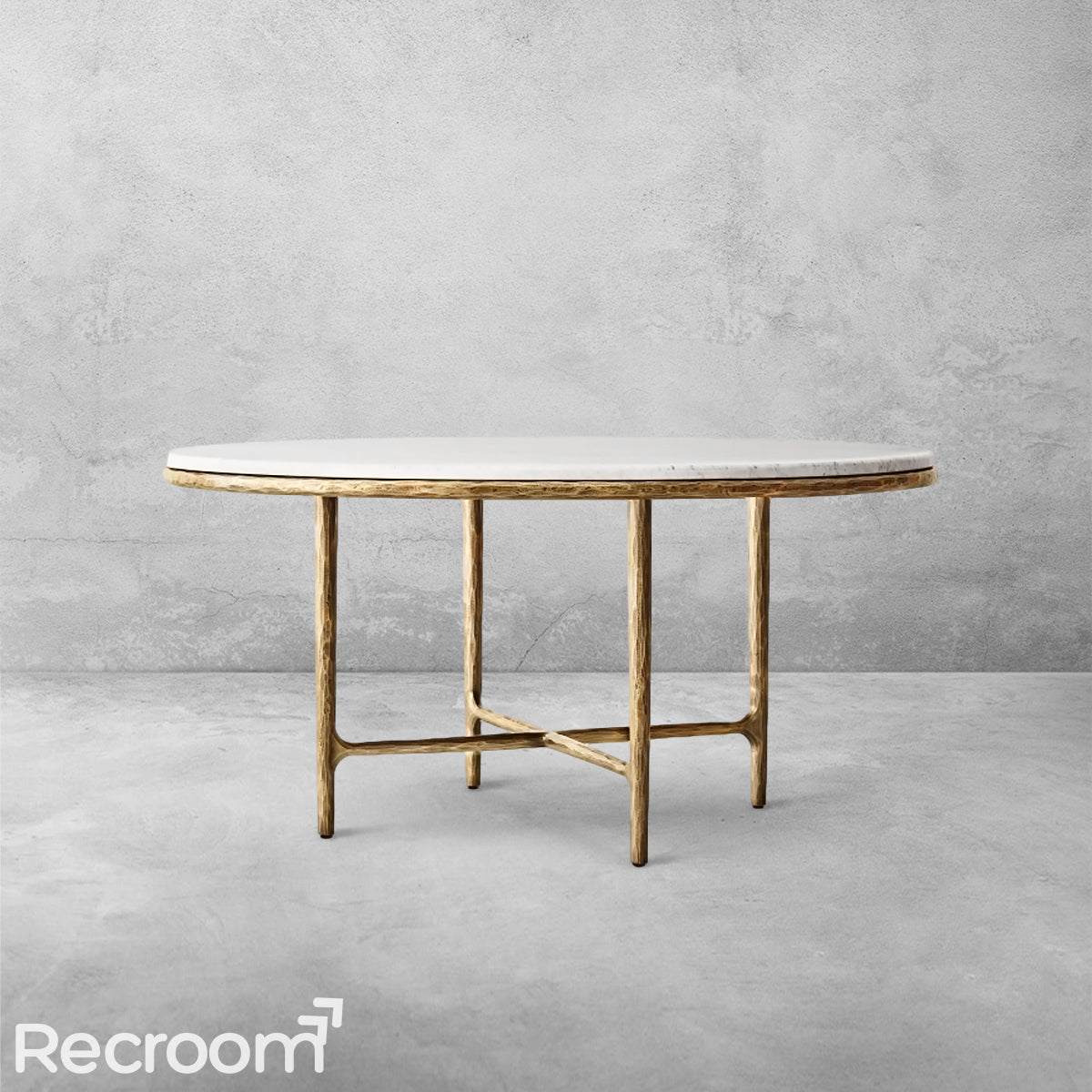 Thaddeo Marble Round Dining Table