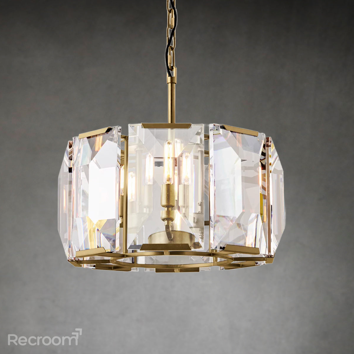 Harllow Multicurve Crystal Round Chandelier 19“ 31” 43“ 60”