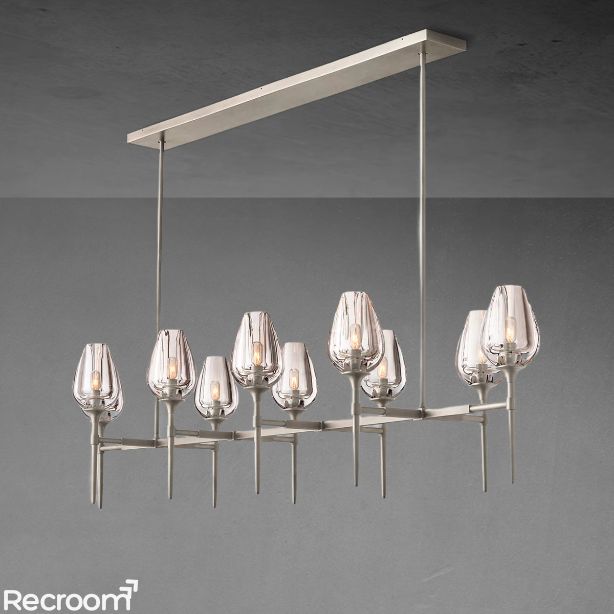 Tuilp Linear Chandelier 65"