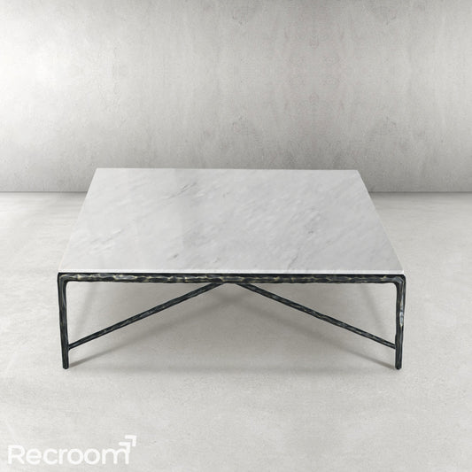 Thaddeo Square Glass Coffee Table