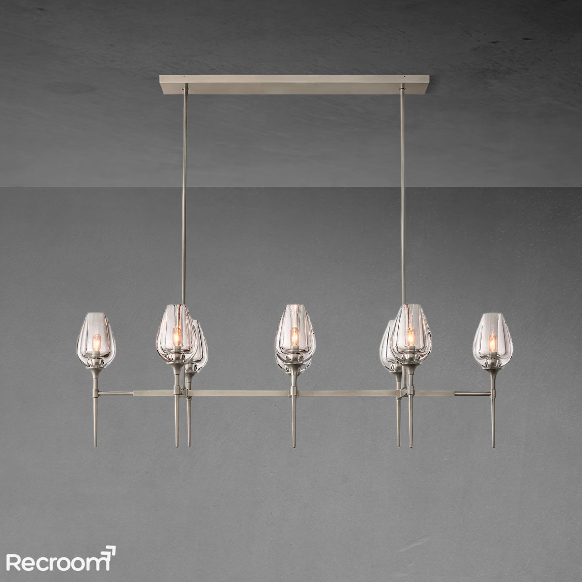 Tuilp Linear Chandelier 52"