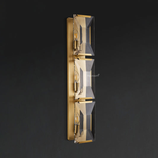 Harllow Crystal Triple Wall Sconce 6“