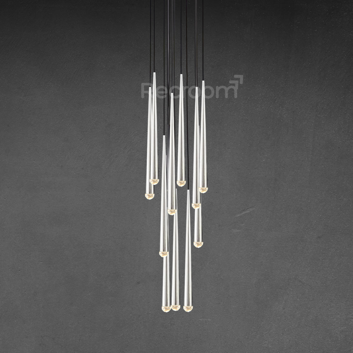 Aquitaines Round Chandelier 18" 24" 30" 48"