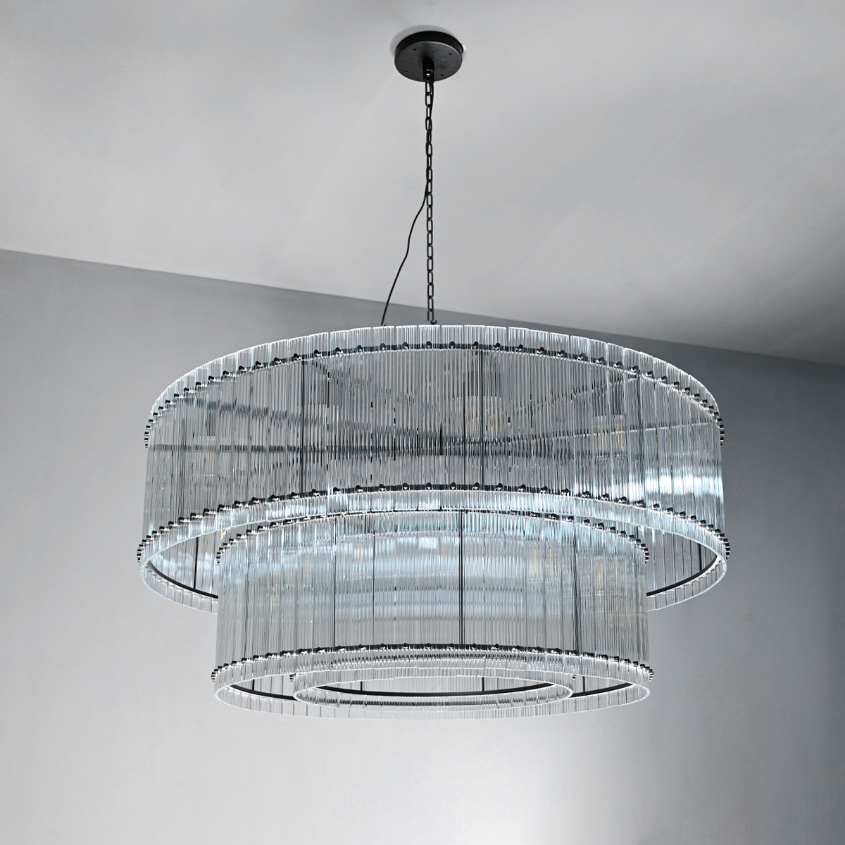 San Marcon Round Chandelier 22" 37" 48" 60"