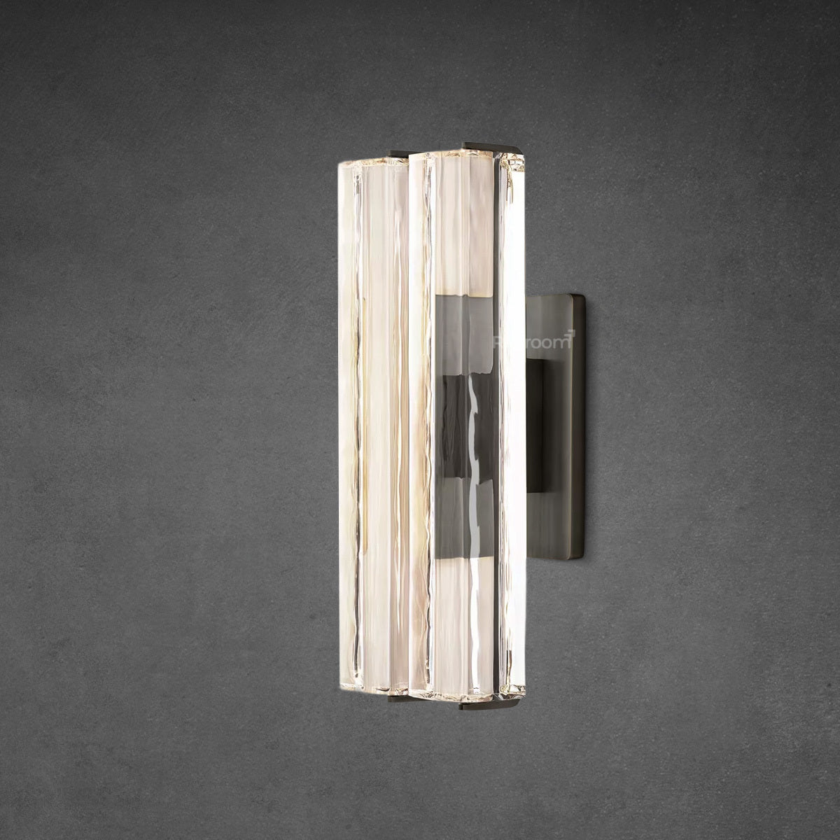 Auduben Crystal Double Sconce 15" 19" 25"