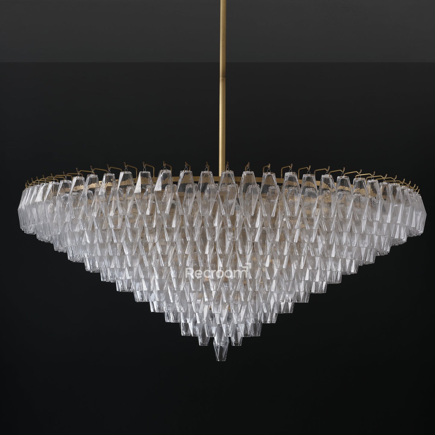 Chia Round Tired Chandelier 62"
