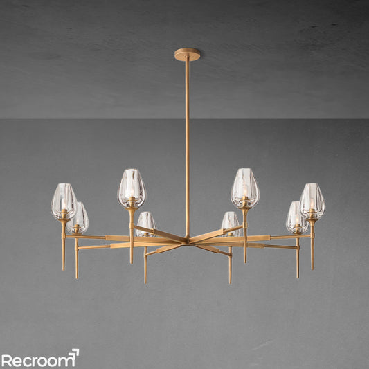 Tuilp Round Chandelier 54"