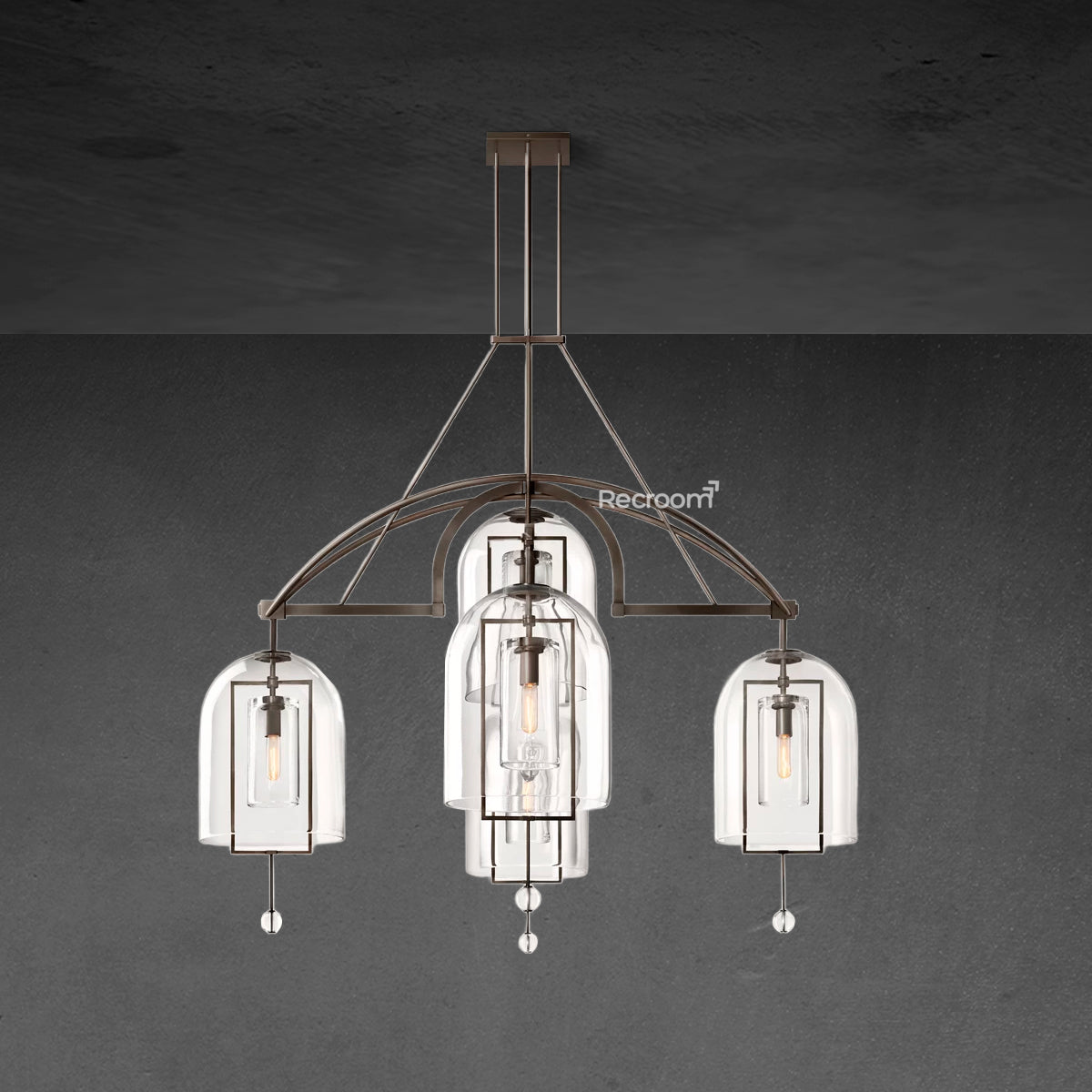 Fulcram Grand Round Chandelier 61“ 73” 85“