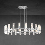 Lavelle Glass Round Chandelier 60"