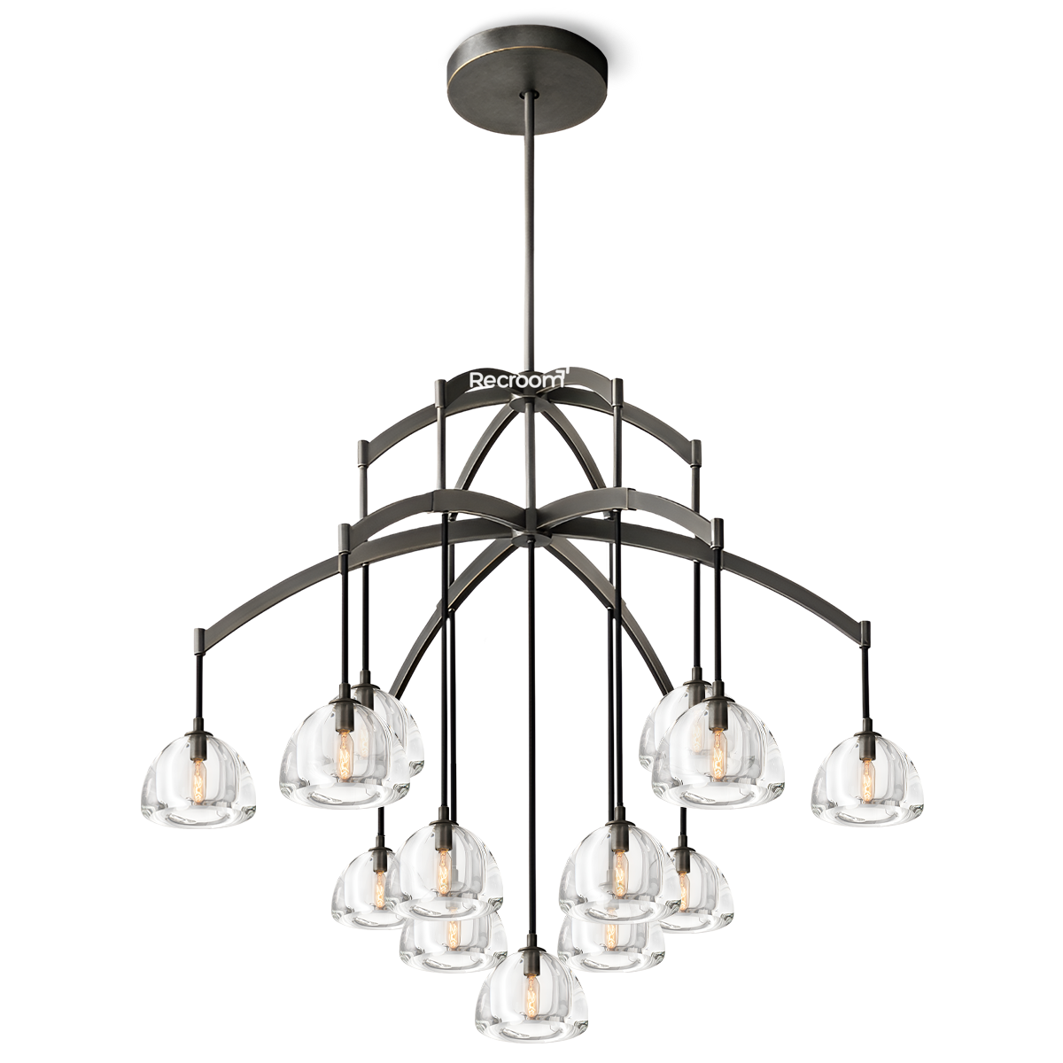 Hemisphero Round Chandelier 48"