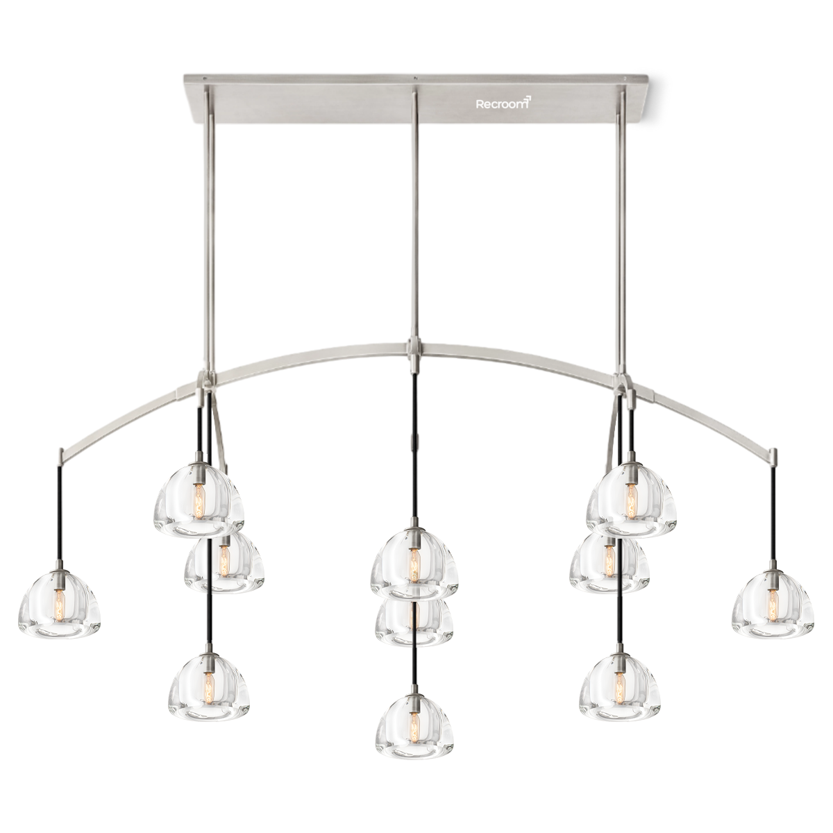 Hemisphero Linear Chandelier 72"