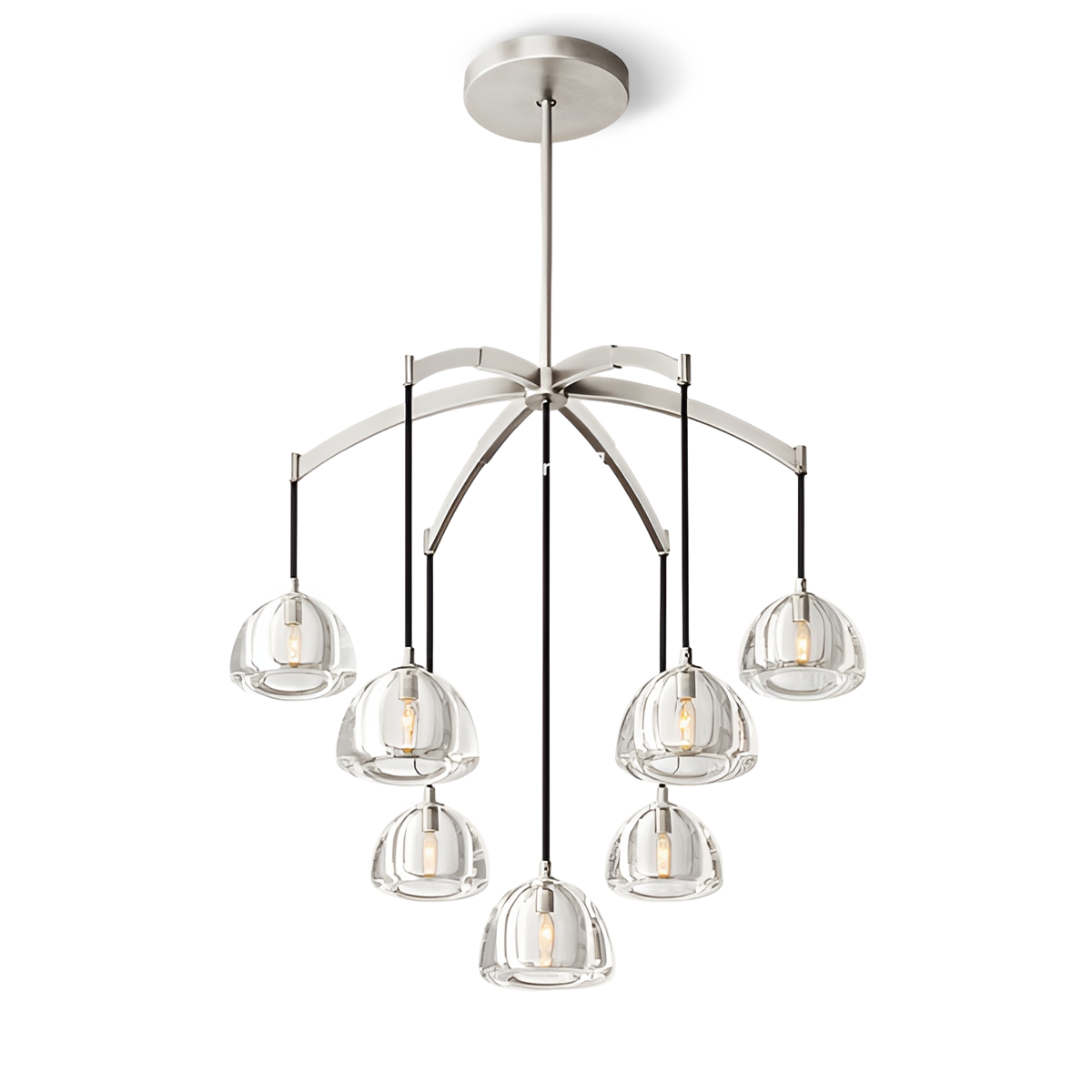 Hemisphero Round Chandelier 36"
