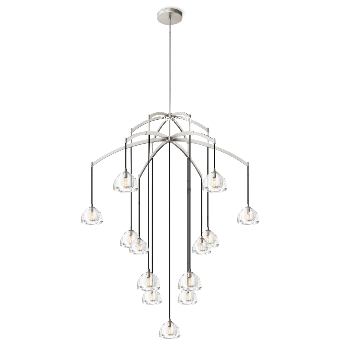 Hemisphero Round Chandelier 60"