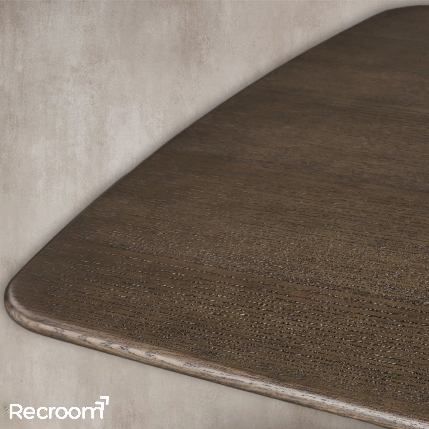 San Germani Wood Dining Table with Launette Base