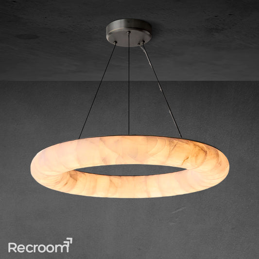 Rivager Lisse Round Chandelier 31“