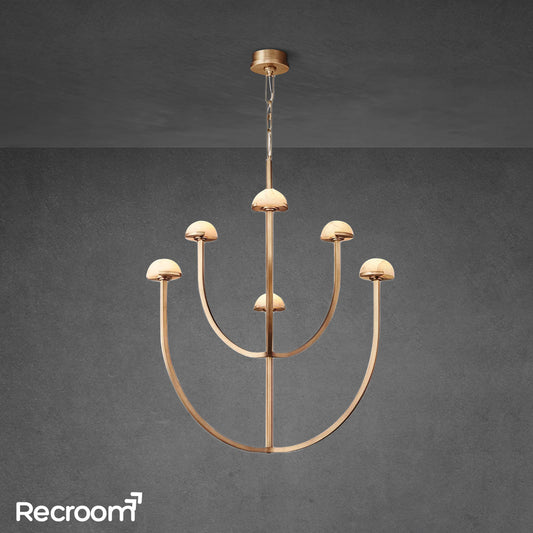 Pedra Round Chandelier 32"