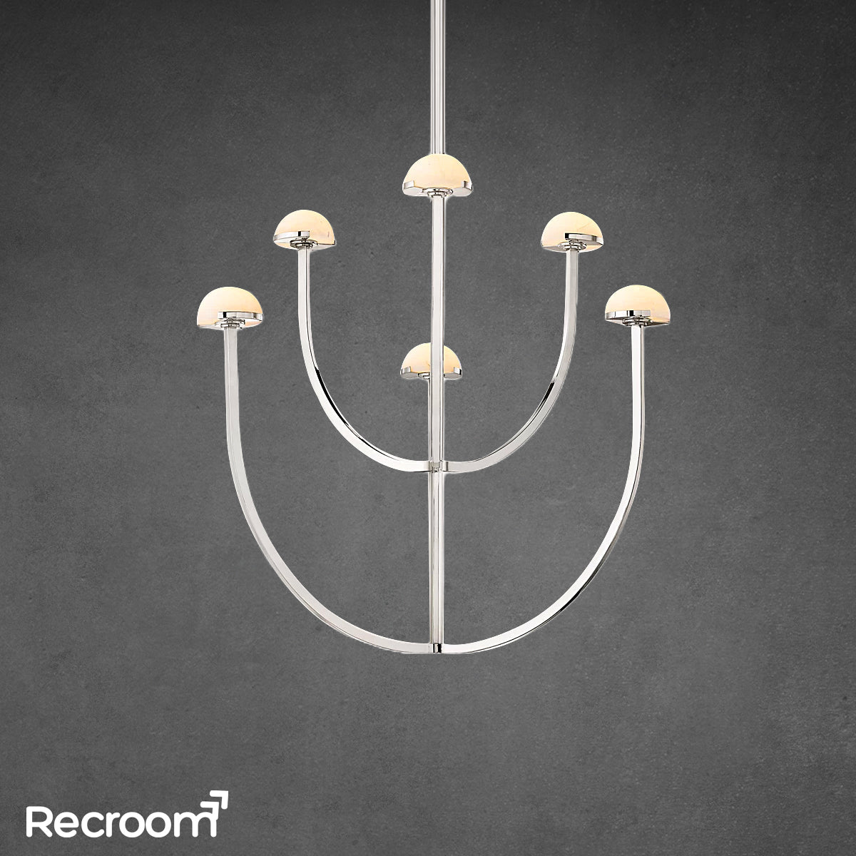 Pedra Round Chandelier 32"