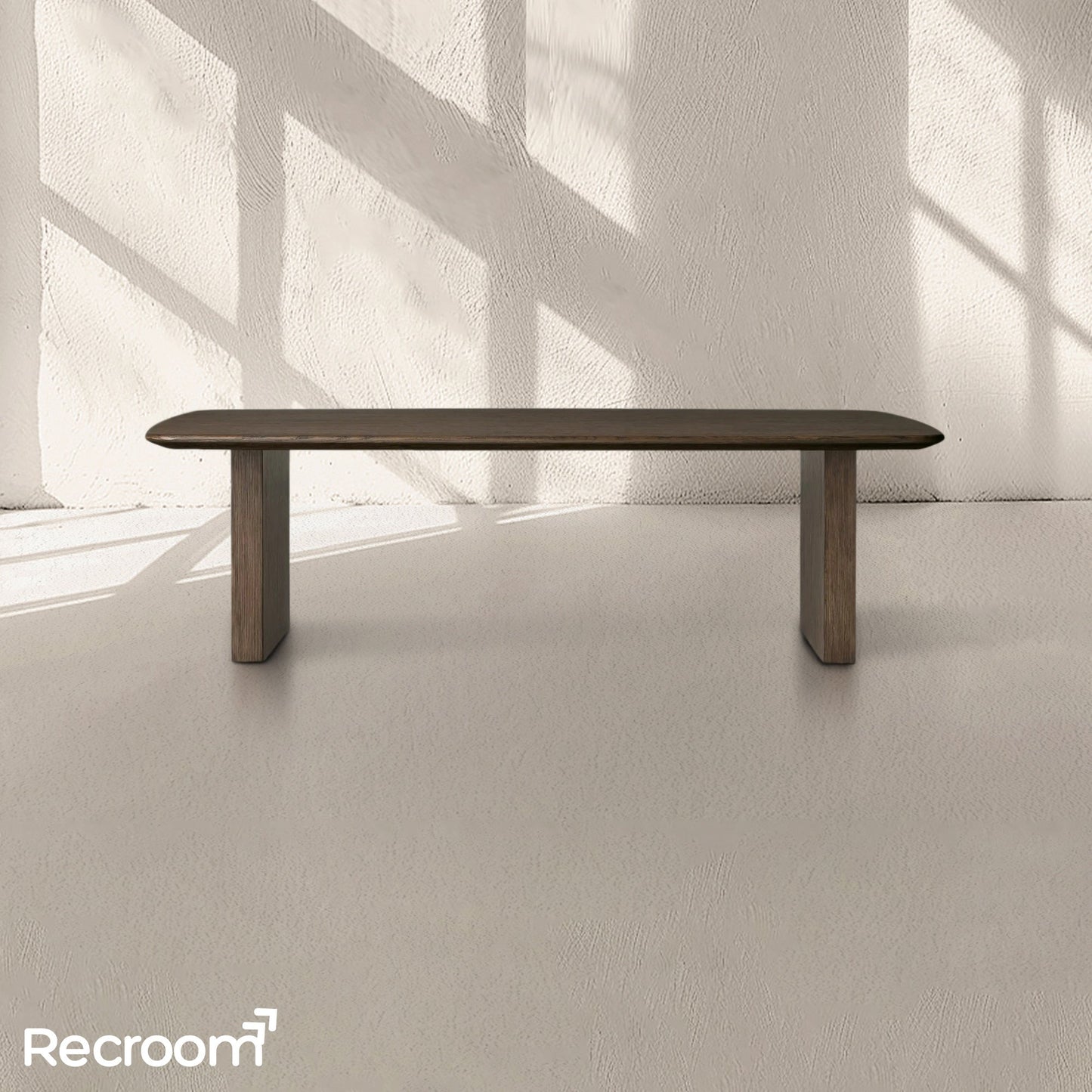 San Germani Wood Coffee Table with Clement Base