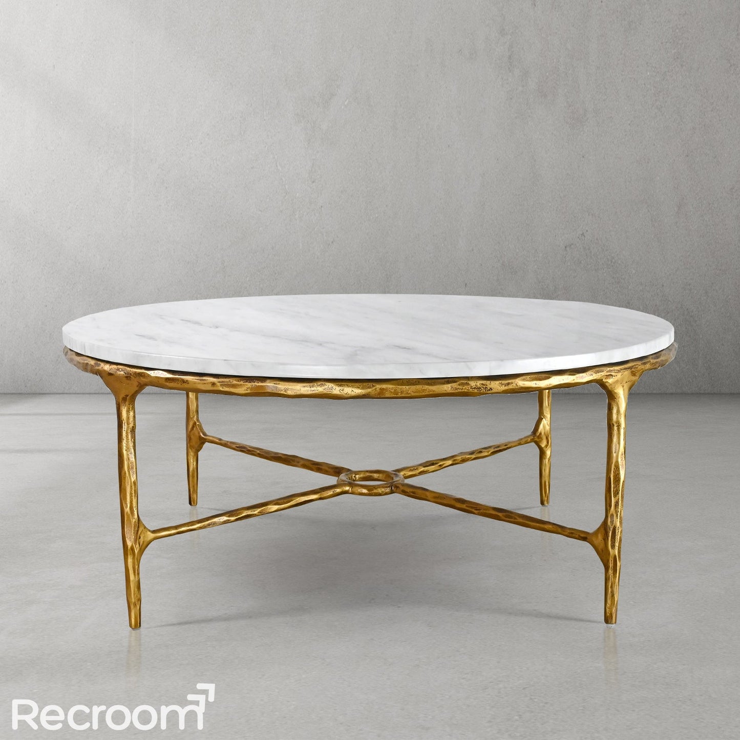 Thaddeo Marble Round Coffee Table Style O