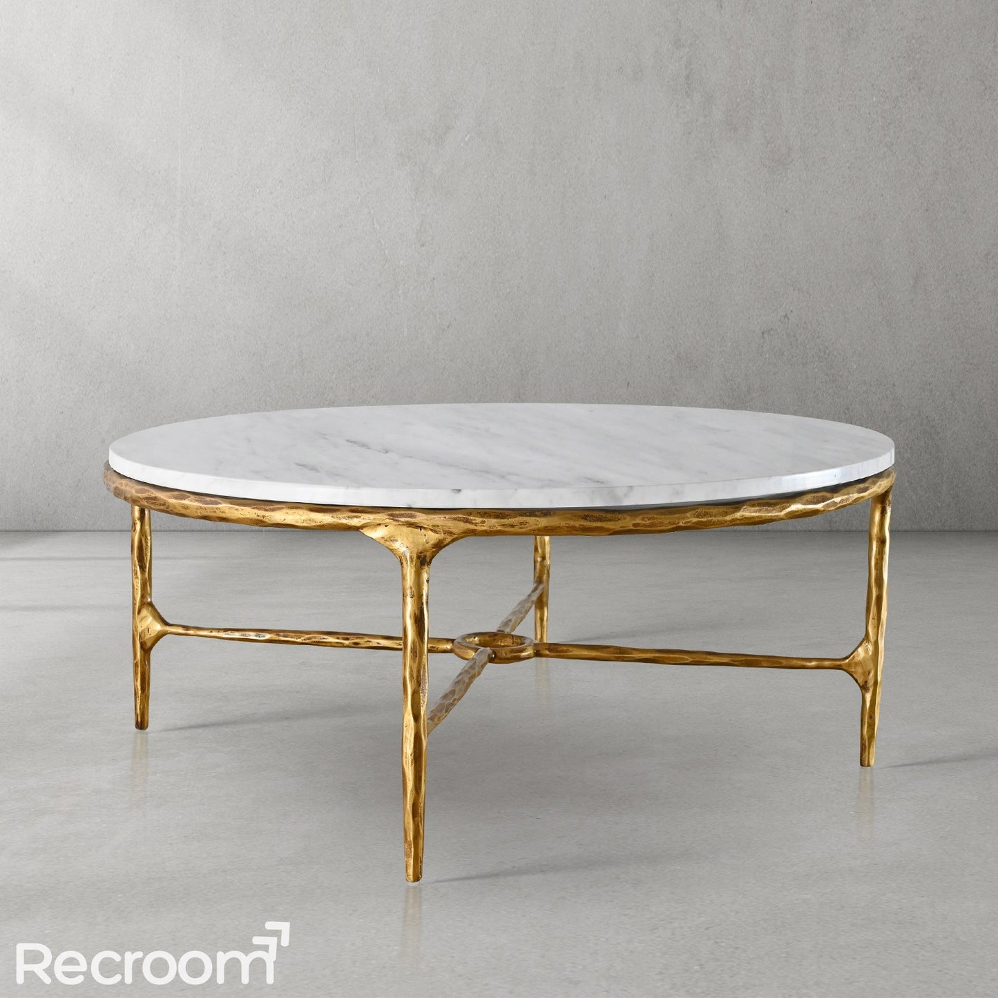 Thaddeo Marble Round Coffee Table Style O