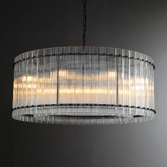 San Marcon Round Chandelier 22" 37" 48" 60"