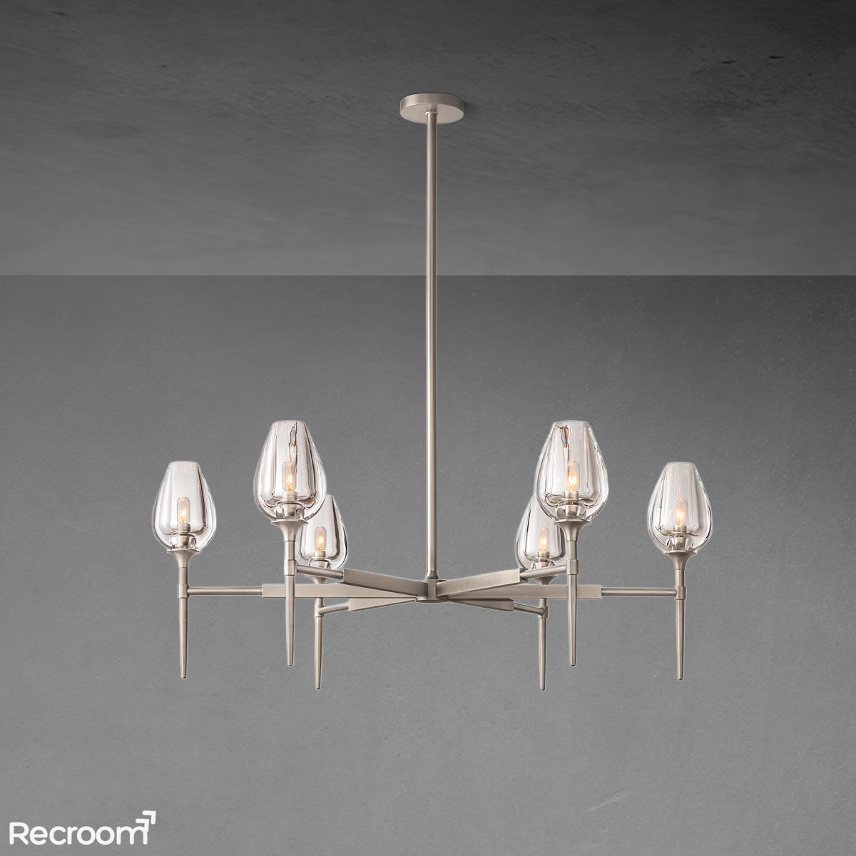 Tuilp Round Chandelier 42"