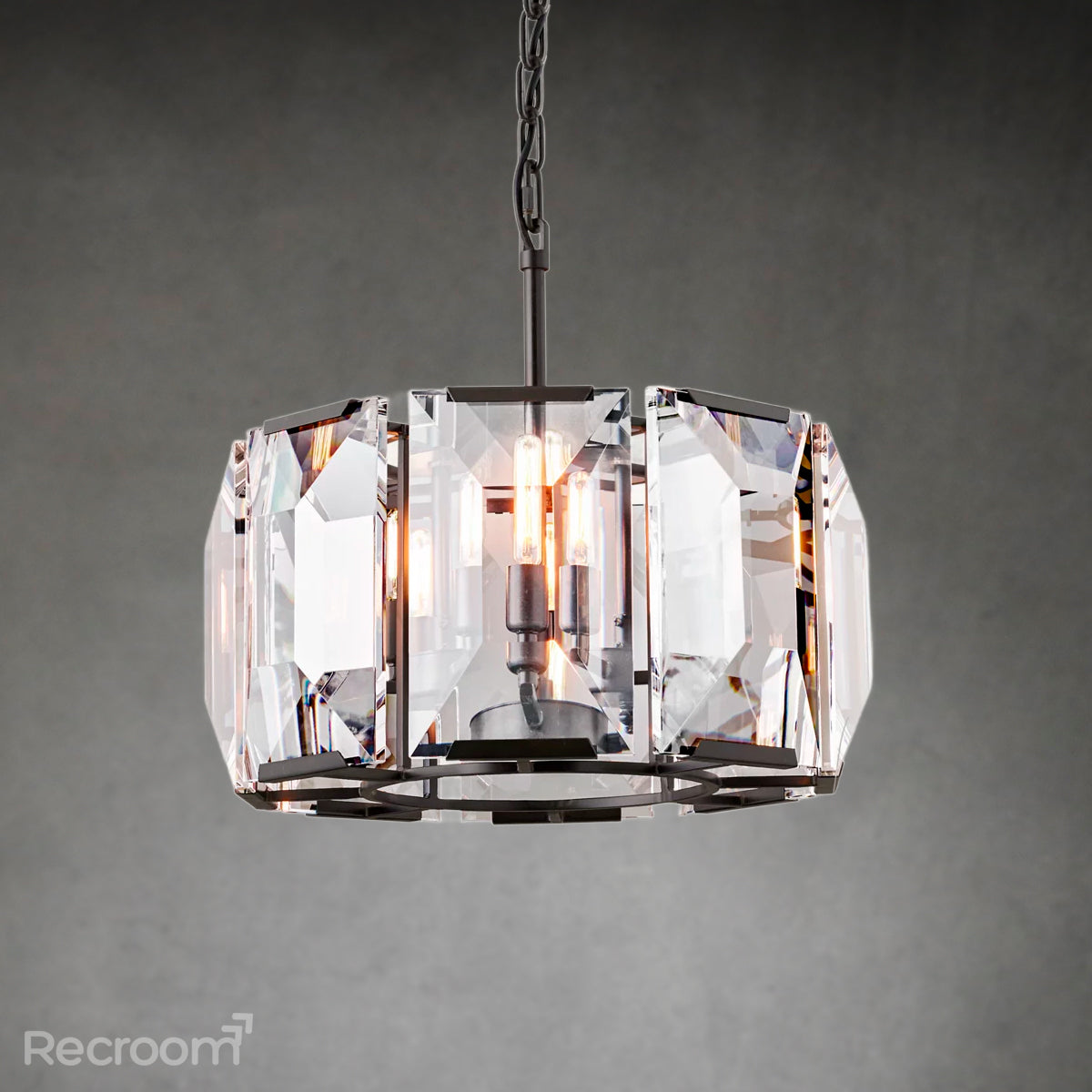 Harllow Multicurve Crystal Round Chandelier 19“ 31” 43“ 60”