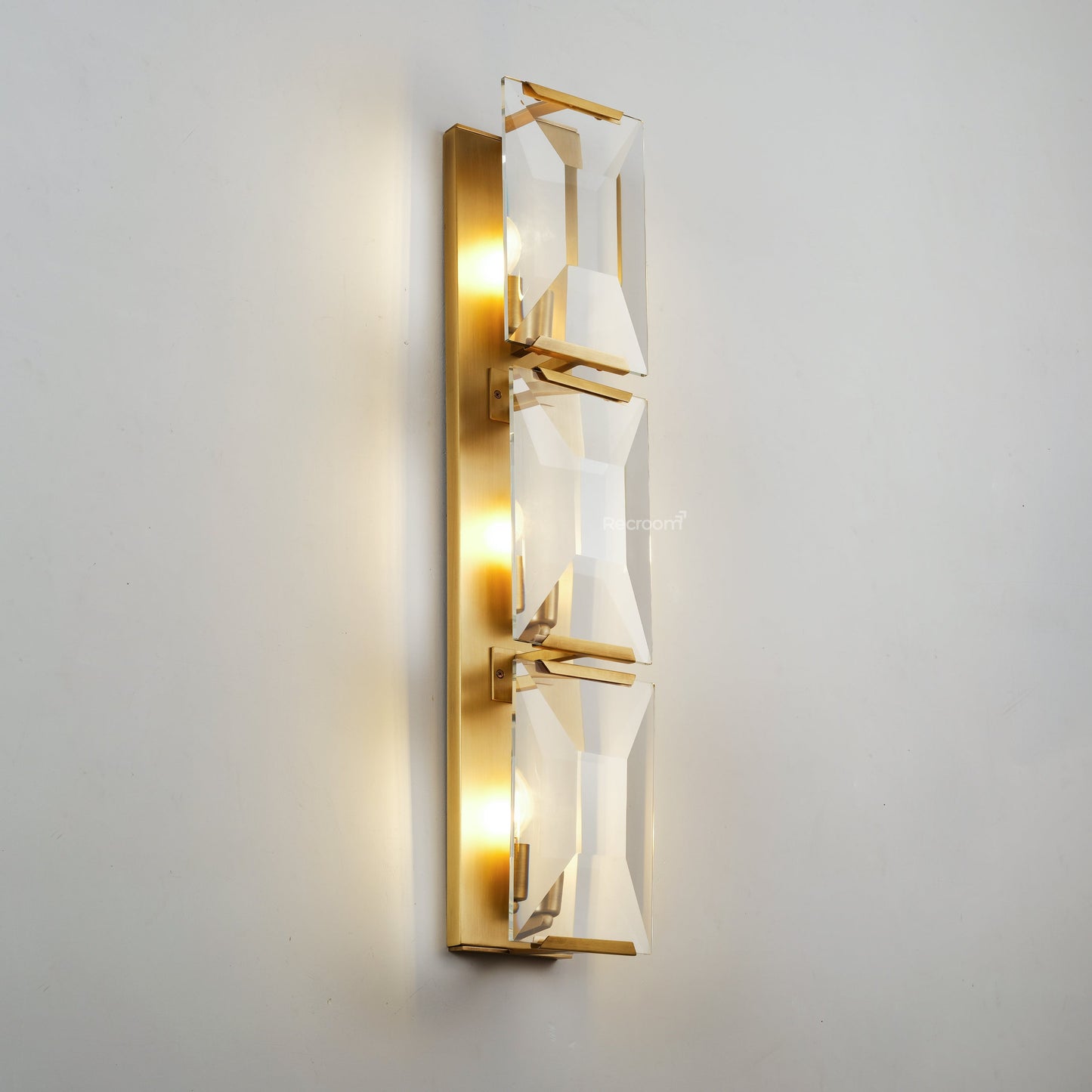 Harllow Crystal Triple Wall Sconce 6“