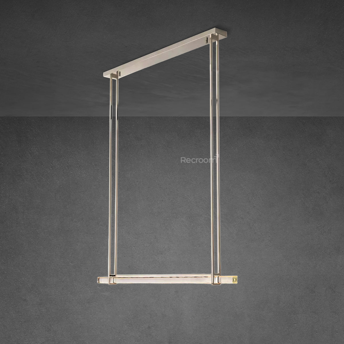 Auduben Crystal Single Bar Linear Chandelier 60"